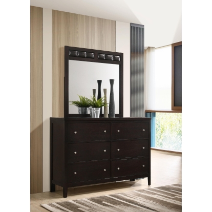 Coaster Carlton Contemporary Dresser With Mirror Model 202093M