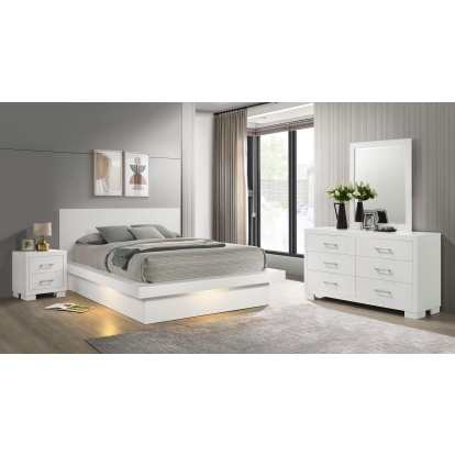 Coaster Jessica Contemporary Eastern King Bed Model 202990Ke-S4