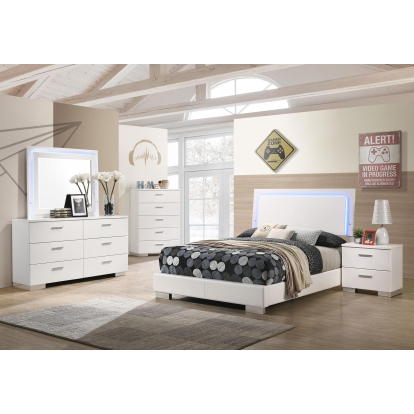 Coaster Felicity Contemporary Full Bed Model 203500F-S5L