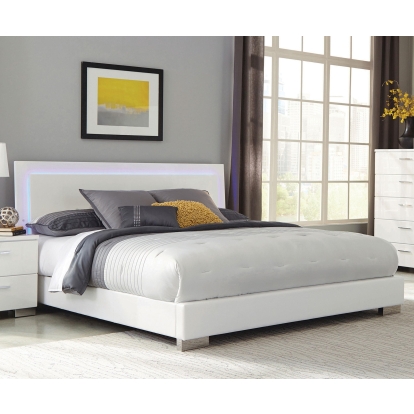 Coaster Felicity Contemporary California King Bed Model 203500Kw