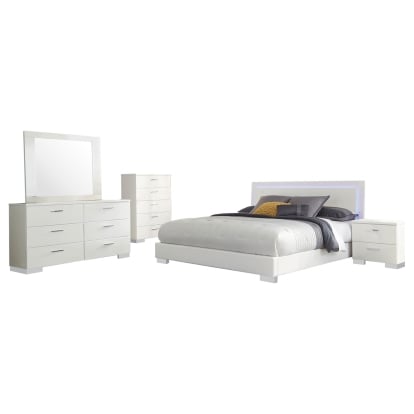 Coaster Felicity Contemporary Queen Bed Model 203500Q-S5