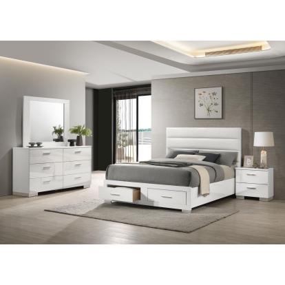 Coaster Felicity Contemporary Eastern King Bed Model 203510Ke-S4