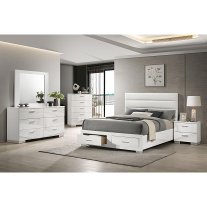 Coaster Felicity Contemporary Cal King Bed Model 203510Kw-S5
