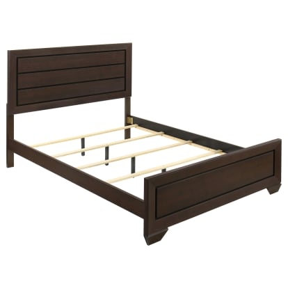 Coaster Kauffman Transitional Dark Cocoa Queen Bed Model 204391Q