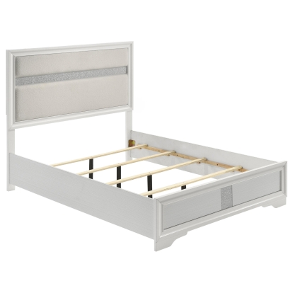 Coaster Miranda Contemporary White Full Bed Model 205110F