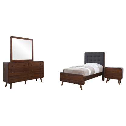 Coaster Robyn Contemporary Twin Bed Model 205131T-S4