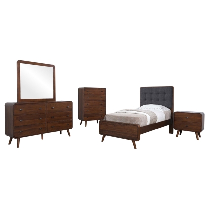 Coaster Robyn Contemporary Twin Bed Model 205131T-S5