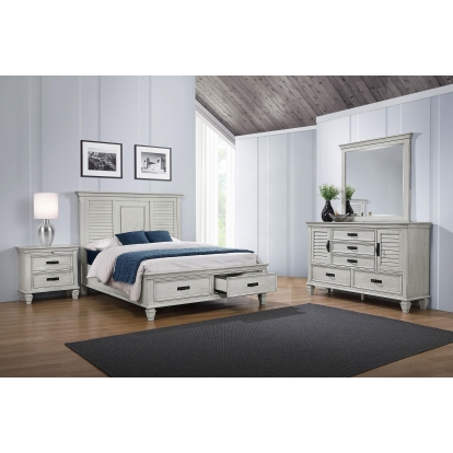 Coaster Franco Farmhouse Queen Storage Bed Model 205330Q-S4