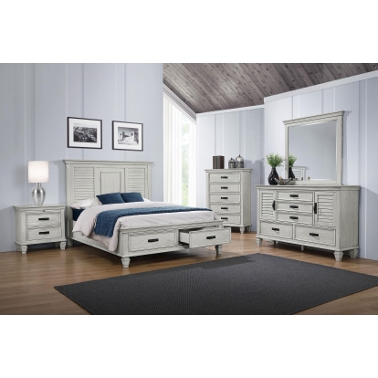 Coaster Franco Farmhouse Queen Storage Bed Model 205330Q-S5