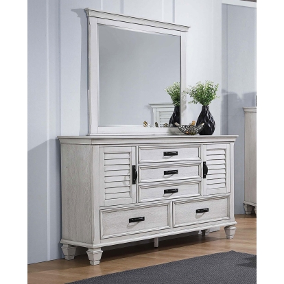 Coaster Franco Farmhouse Dresser With Mirror Model 205333M
