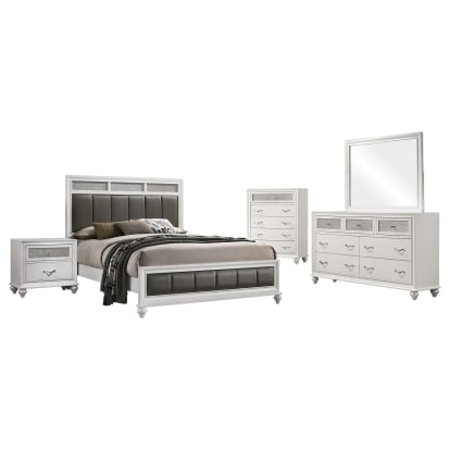 Coaster Barzini Modern Classics Eastern King Bed Model 205891Ke-S5