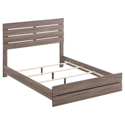 Coaster Brantford Farmhouse Barrel Oak Eastern King Bed Model 207041Ke