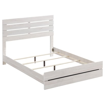 Coaster Brantford Farmhouse Coastal White Queen Bed Model 207051Q