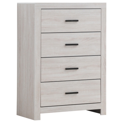 Coaster Brantford Farmhouse Coastal White Chest Model 207055