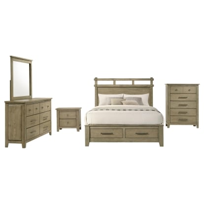 Coaster Hazlewood Rustic Eastern King Bed Model 207530Ke-S5