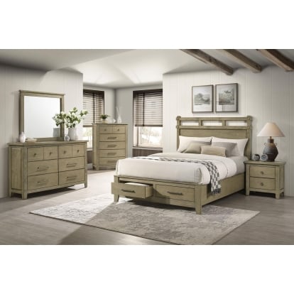 Coaster Hazlewood Rustic Queen Bed Model 207530Q-S5