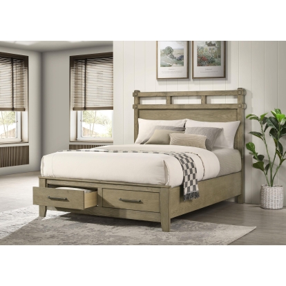 Coaster Hazlewood Rustic Queen Bed Model 207530Q