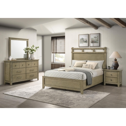 Coaster Hazlewood Rustic Eastern King Bed Model 207531Ke-S4