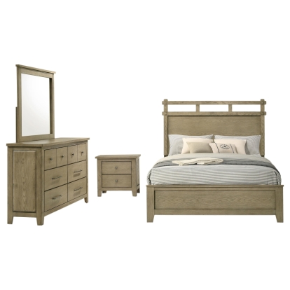 Coaster Hazlewood Rustic Eastern King Bed Model 207531Ke-S4