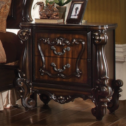 ACME Versailles Cherry Oak Nightstand Model 21103