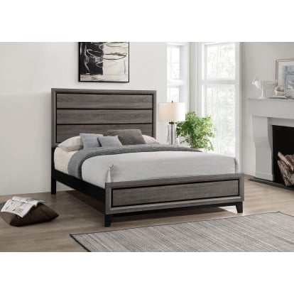 Coaster Watson Transitional Grey Oak Queen Bed Model 212421Q
