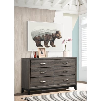 Coaster Watson Transitional Grey Oak Dresser Model 212423