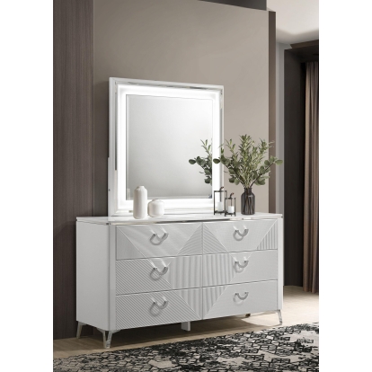 Coaster Cassia Contemporary Dresser With Mirror Model 215793M