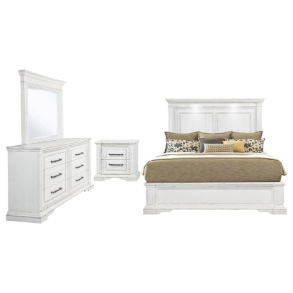 Coaster Mckinney Traditional Cal King Bed Model 215871Kw-S4