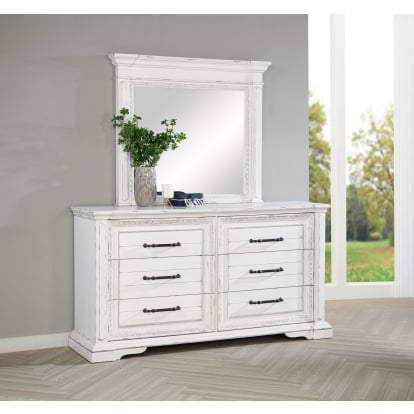 Coaster Mckinney Traditional Dresser With Mirror Model 215873M