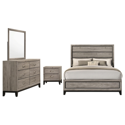 Coaster Watson Transitional Light Taupe Full Bed Model 215911F-S4