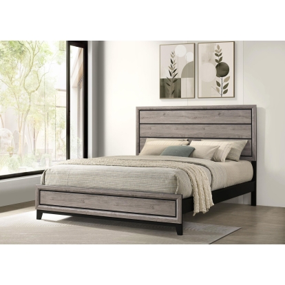 Coaster Watson Transitional Light Taupe California King Bed Model 215911Kw