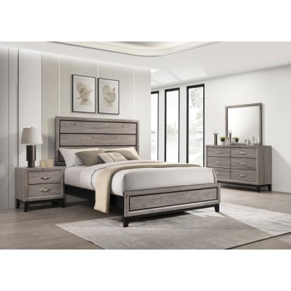 Coaster Watson Transitional Light Taupe Queen Bed Model 215911Q-S4