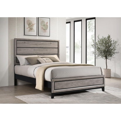 Coaster Watson Transitional Light Taupe Queen Bed Model 215911Q