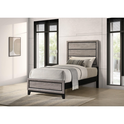 Coaster Watson Transitional Light Taupe Twin Bed Model 215911T
