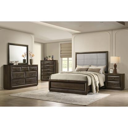 Coaster Atlas Transitional Eastern King Bed Model 215971Ke-S5