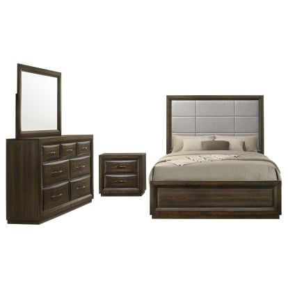 Coaster Atlas Transitional California King Bed Model 215971Kw-S4