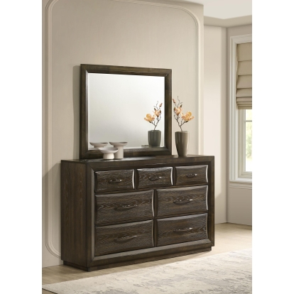 Coaster Atlas Transitional Dresser With Mirror Model 215973M