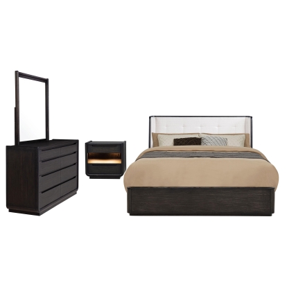 Coaster Leandro Contemporary Cal King Bed Model 222491Kw-S4