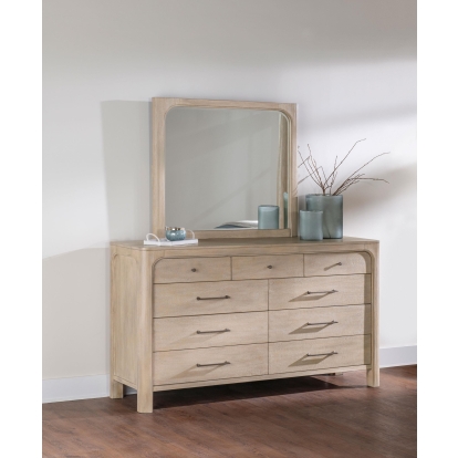 Coaster Solano Coastal Dresser With Mirror Model 222523M