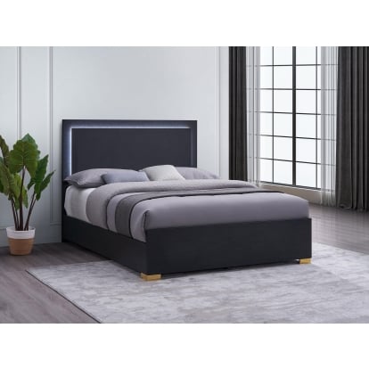 Coaster Marceline Contemporary Black Queen Bed Model 222831Q