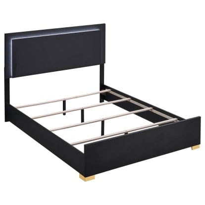 Coaster Marceline Contemporary Black Queen Bed Model 222831Q