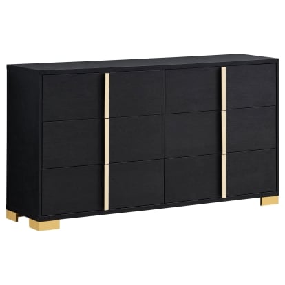 Coaster Marceline Contemporary Black Dresser Model 222833