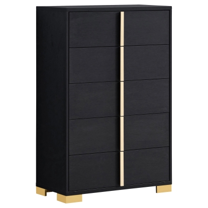 Coaster Marceline Contemporary Black Chest Model 222835