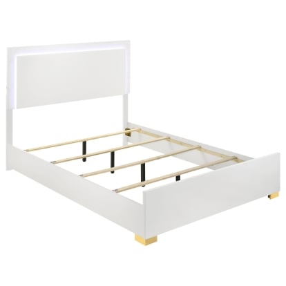 Coaster Marceline Contemporary White Queen Bed Model 222931Q