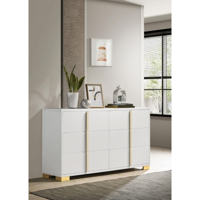 Coaster Marceline Contemporary White Dresser Model 222933