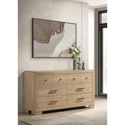 Coaster Arielle Transitional Light Oak Dresser Model 223113