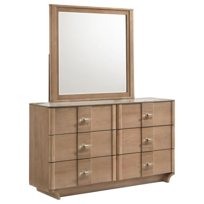 Coaster Leanne Contemporary Dresser With Mirror Model 223133M