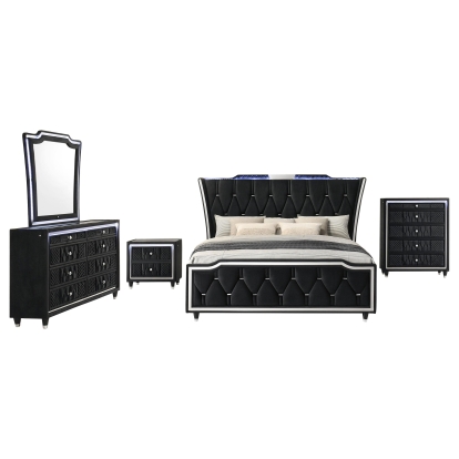 Coaster Lorient Traditional Eastern King Bed Model 223161Ke-S5