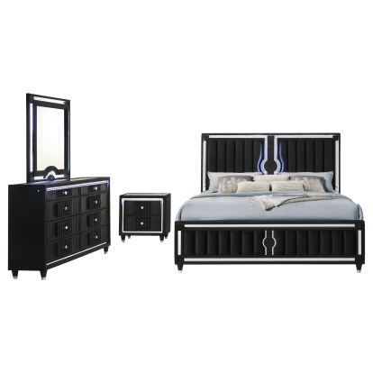 Coaster Ravenne Modern Classics Eastern King Bed Model 223191Ke-S4