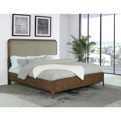 Coaster Maderia Mid-Century Modern Eastern King Bed Model 223321Ke